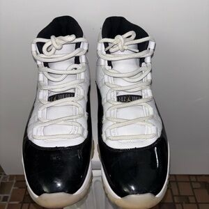 Black and White High-Top Sneakers